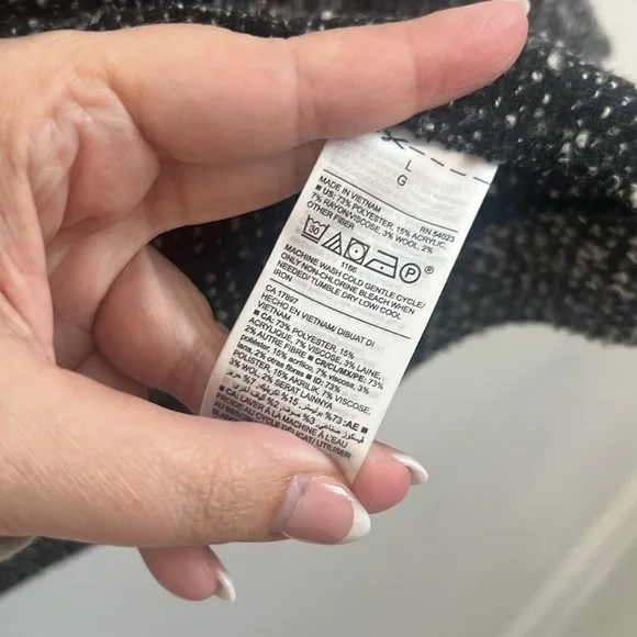 Old Navy Tweed Coat - Womens L - Picture 6 of 8